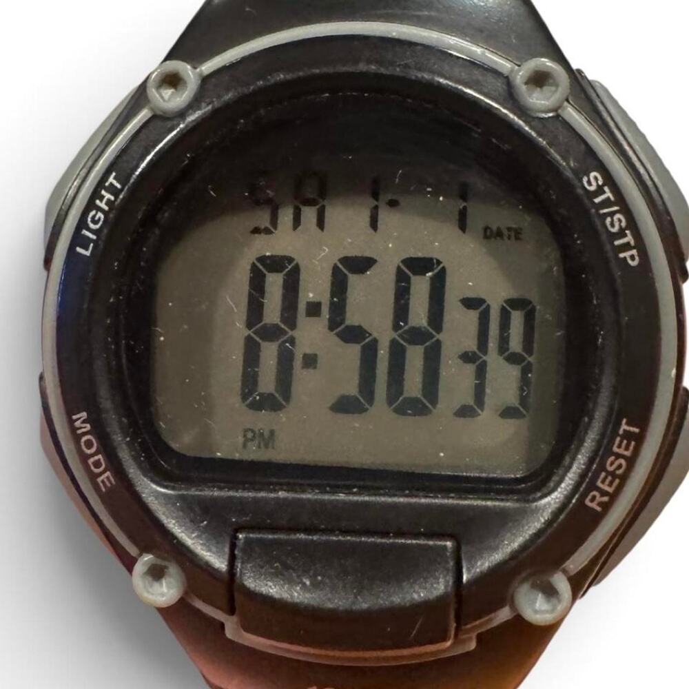 Sharp Digital Sport Watch SHPW004 Black 100FT Water Resistant Working